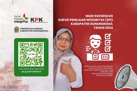 Mari Sukseskan Survei Penilaian Integritas 2024 di Kabupaten Gunungkidul