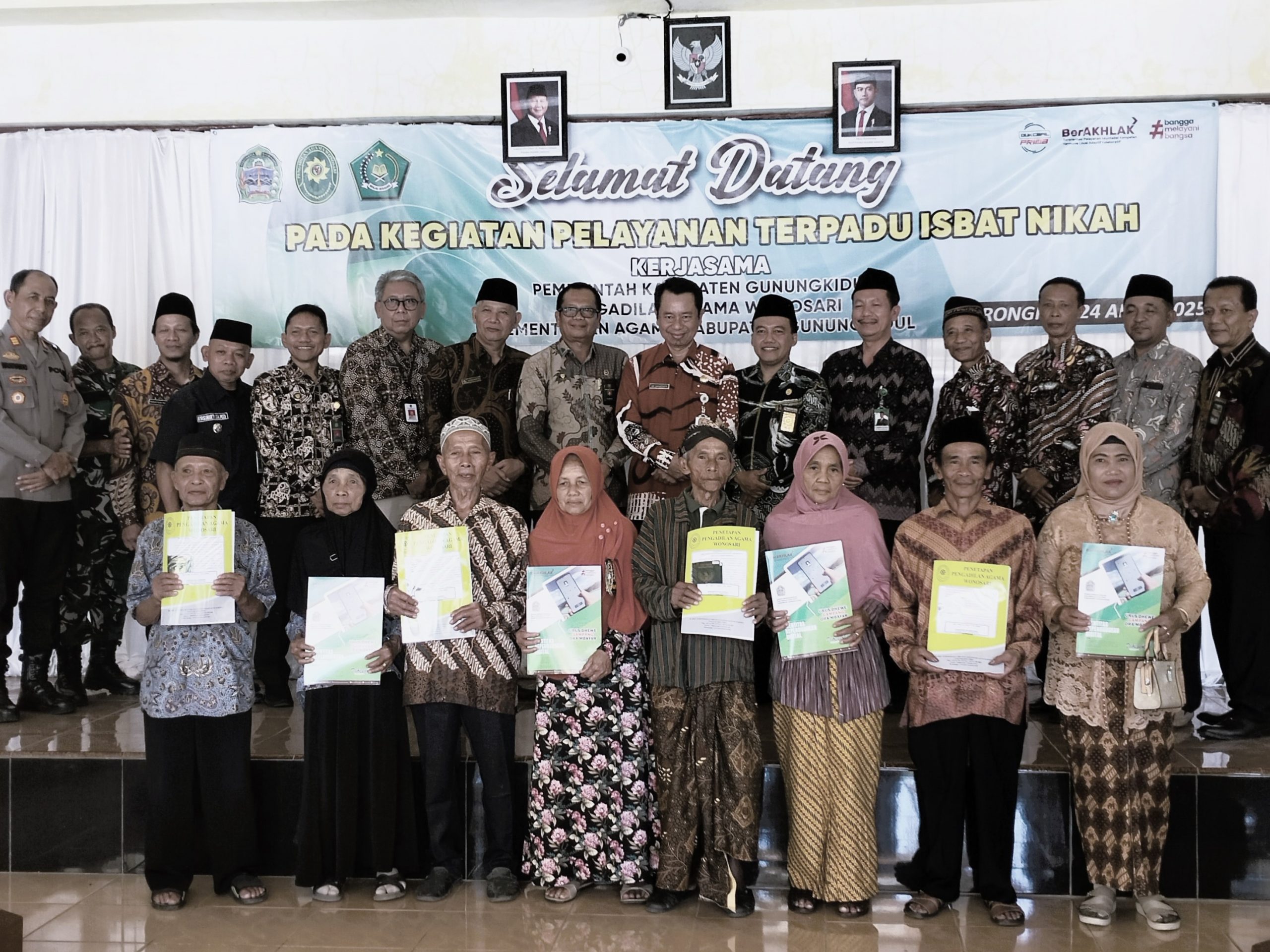 Pelayanan Keliling Sidang Isbat Terpadu di Kalurahan Botodayaan, Kapanewon Rongkop
