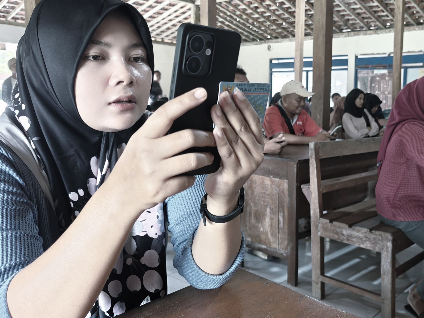 Pelayanan Keliling Aktivasi Identitas Kependudukan Digital di Kalurahan Rejosari, Semin