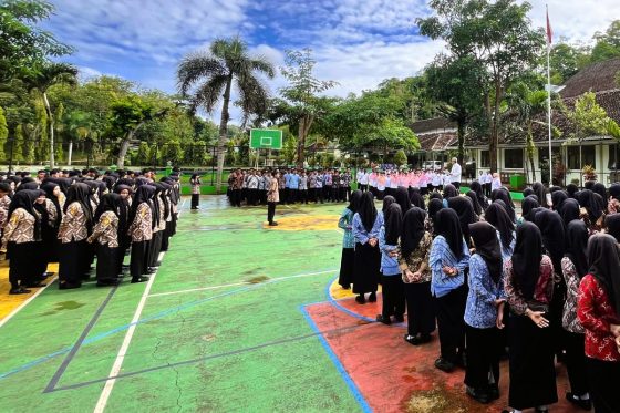 Dukcapil Gunungkidul Gelar Apel GISA dan Layanan Adminduk di SMK N 1 Girisubo