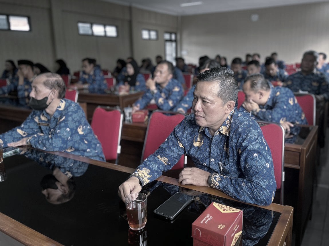 Rapat Koordinasi Pegawai Dinas Dukcapil Gunungkidul