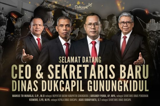 Estafet Pengabdian di Dukcapil Gunungkidul: Apresiasi dan Harapan Baru